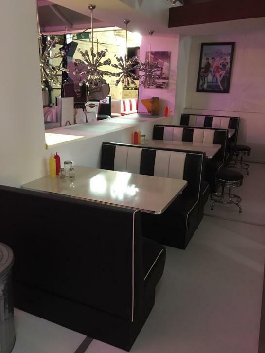 Amerikaanse diner retrostoelen, fifties, sixties , Bel Air., Verzamelen, Retro, Huis en Inrichting, Ophalen of Verzenden