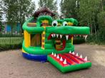 Springkusssen Donut Slide Krokodil, Kinderen en Baby's, Speelgoed | Buiten | Trampolines, Nieuw, Ophalen of Verzenden