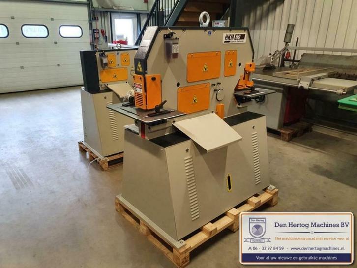 Ponsknipmachine compact HKM60 ironworker multyworker, Doe-het-zelf en Verbouw, Gereedschap | Overige machines, Zo goed als nieuw