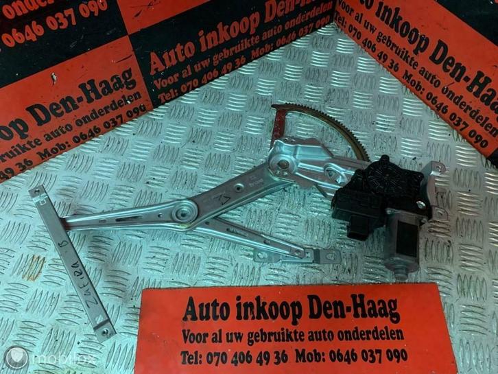 Opel Zafira B ('05-'11) Elec.Raammechanisme Linksvoor, Auto-onderdelen, Ruiten en Toebehoren, Opel, Gebruikt, Ophalen of Verzenden