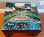 Kunst bijzettafel 'Brug over vijver', Ophalen, Minder dan 45 cm, Tafel, Vierkant
