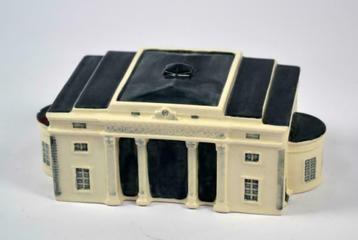 Goedewaagen_Gouda_miniaturen_historische monumenten_Delfts beschikbaar voor biedingen