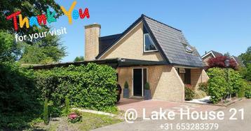 Te huur Luxe bungalow met ligplaats in randstad + ir Sauna beschikbaar voor biedingen