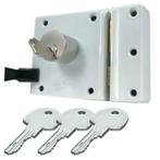 Slot/ oplegslot / cilinderoplegslot met Mauer F3 cilinder., Verzenden, Nieuw, Overige materialen, Slot