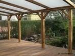 Onderbouw in Douglas voor Terrasoverkapping