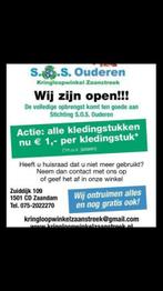 GRATIS HUISONTRUIMING - Stichting S.O.S. Ouderen, Inpakservice, Verhuizen binnen Nederland