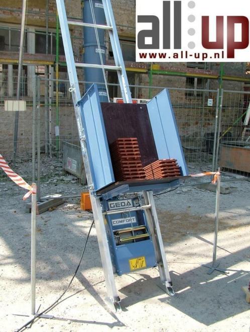 GEDA Demontabele Ladderlift pannenlift, Doe-het-zelf en Verbouw, Bouwliften, Nieuw, Bouwlift, Ophalen of Verzenden