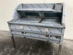 NIEUWE vis frituur / visbakoven oliebollenbak gas friteuse, 4 liter of meer, Ophalen of Verzenden, Nieuw