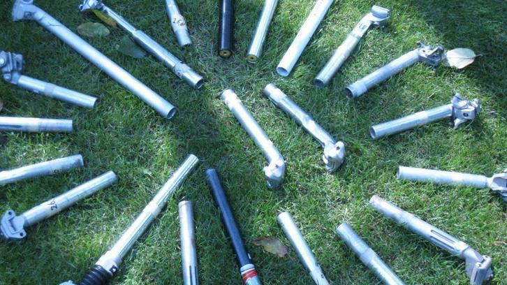 Zadelpennen o.a. Campa, Shim.enz. ELK bod wordt overwogen., Fietsen en Brommers, Fietsonderdelen, Zo goed als nieuw, Algemeen