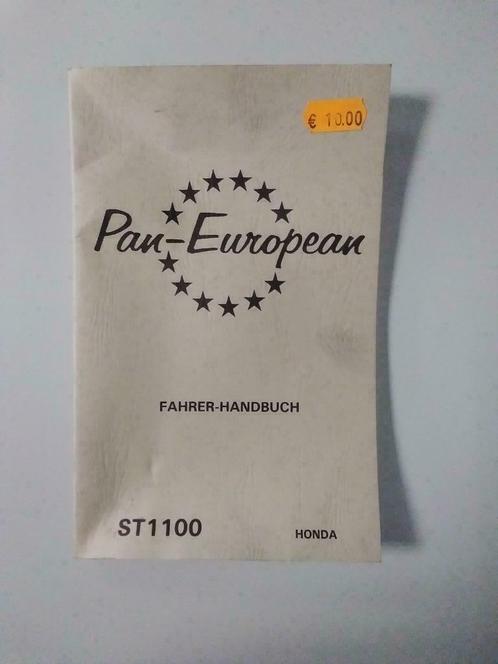Handleiding Honda Pan European ST1100, Duits