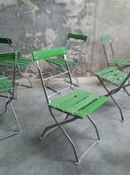 partij retro vintage terrasstoelen klapstoelen klapstoeltjes