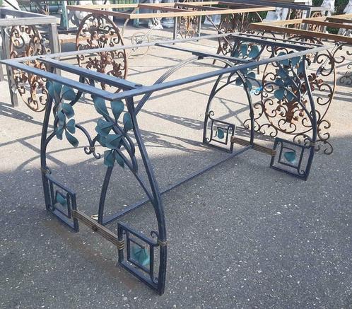 Creëer uw eigen tafel met een prachtig smeedijzer onderstel, Tuin en Terras, Tuinsets en Loungesets, Ophalen