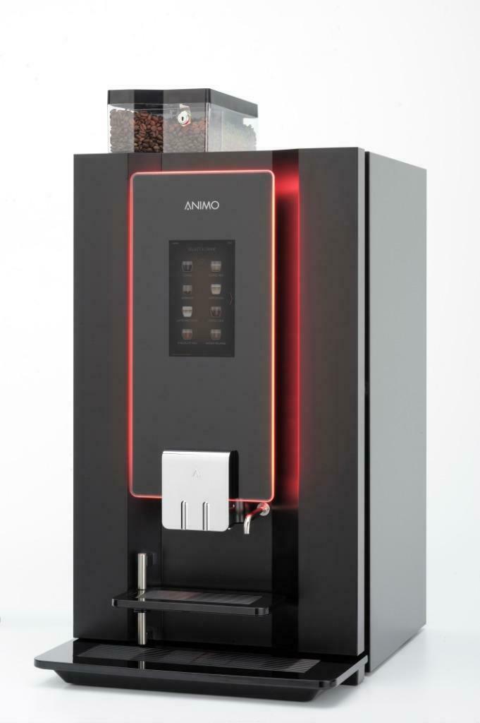 Animo Optibean 3 NG  of Touch Koffiemachine Koffieautomaat, Witgoed en Apparatuur, Koffiezetapparaten, Gebruikt, Koffiebonen, Koffiemachine