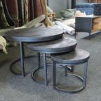 salontafel, Rond , Zwart , 70cm , AKTIEEE #Meubelmepper, 50 tot 100 cm, Minder dan 50 cm, Nieuw, Rond