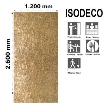 XXL Metal Goud Stuc metalstuc wand platen wandpanelen strip beschikbaar voor biedingen