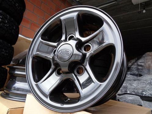 LAND ROVER Defender - Originele BLACK BOOST velgen - NIEUW !, Auto-onderdelen, Banden en Velgen, Velg(en), Zomerbanden, 16 inch