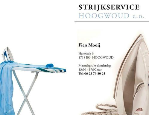 Strijkservice Hoogwoud e.o., Diensten en Vakmensen, Wasserettes, Stomerijen en Strijkservice, Strijkservice