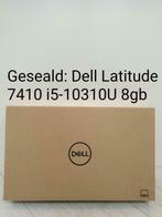Geseald in doos: Dell Latitude 7410 i5-10310u 8gb 256gb SSD, 256 GB, Met videokaart, 2 tot 3 Ghz, Qwerty