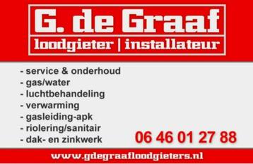G.de Graaf loodgieter Haarlem storing 24 uur service lekkage beschikbaar voor biedingen