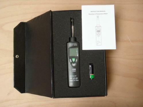 CEM DT-321 Vochtigheids- en temperatuurmeter nieuw, Doe-het-zelf en Verbouw, Meetapparatuur, Nieuw, Overige meters, Ophalen of Verzenden