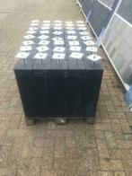 betonpoeren 20x20 15x15 12x12 antraciet incl stelplaat