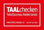 TAALchecken - Tekstbureau Nederlands, Diensten en Vakmensen, Tekstschrijver