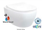 Wandcloset met bidet Randloos geïntegreerd warm/koud kraan, Ophalen, Nieuw