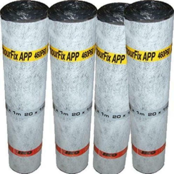 onderlaag onderrol p60460 plakrol spijkerrol 1,98 per m ex ‼, Doe-het-zelf en Verbouw, Dakpannen en Dakbedekking, Nieuw, Dakleer