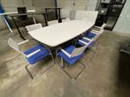 Vergadertafel , design vergadertafel met Vitra stoelen
