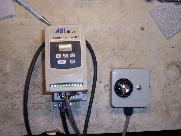 Motor met toerenregeling voor metaaldraaibankje Emco 8, Doe-het-zelf en Verbouw, Draaibanken, Zo goed als nieuw, Metaaldraaibank