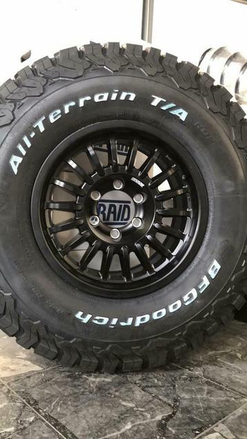 Landcruiser Hdj80, set BRAID 8Jx 16 inch velgen+ BF AT beschikbaar voor biedingen