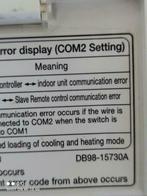 Samsung wandbediening thermostaat DB98-31322A DB98-15730A, Ophalen of Verzenden, Zo goed als nieuw