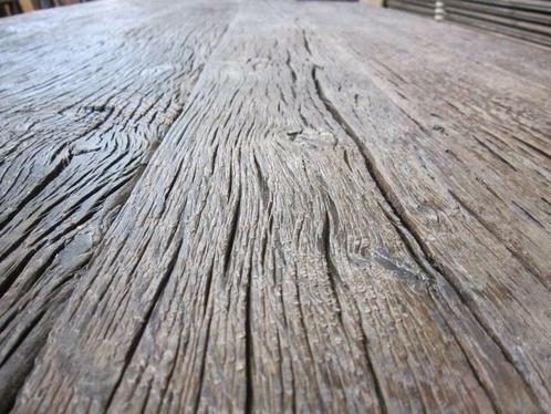 Oude eiken wagondelen tafelbladen wagonplanken maatwerk blad, Doe-het-zelf en Verbouw, Hout en Planken, Gebruikt, Plank, Eiken