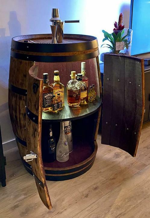 Kast gemaakt van wijnvat drank kast wijnkast thuisbar, Huis en Inrichting, Kasten | Overige, Nieuw, Ophalen