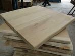 bistro tafel massief Eiken, horeca tafel 60x60cm x 3 cm  dik, Ophalen, 50 tot 100 cm, Nieuw, 50 tot 100 cm