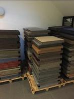 C-keus tapijttegels alle kleuren door elkaar met fouten, Ophalen, Crème, Nieuw, Tapijttegels