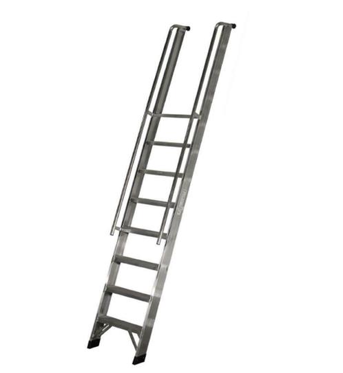Magazijn Trappen met een vaste Leuning Gratis geleverd!, Doe-het-zelf en Verbouw, Ladders en Trappen, Nieuw, Trap, 2 tot 4 meter