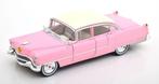 Cadillac Fleetwood "Serie 60" 1955 Roze / Wit 1-24 Greenligh