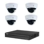 4MP Dahua IP POE beveiligingscamera set / 4CH NVR+4x cameras, Audio, Tv en Foto, Nieuw, Buitencamera, Ophalen of Verzenden