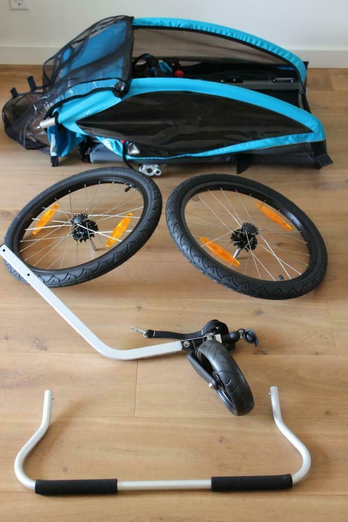 TE HUUR Fietskar Thule Coaster XT (vanaf €4,50 p.d.), Fietsen en Brommers, Fietsaccessoires | Aanhangers en Karren, Zo goed als nieuw