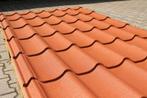 Dakpanplaten dakplaten damwandplaten wrinkle terracotta mat, Doe-het-zelf en Verbouw, Nieuw, 15 m² of meer, Metaal, Ophalen