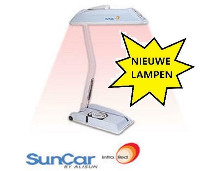 Alisun Suncar IR + 2 jaar garantie + GRATIS bezorgen, Witgoed en Apparatuur, Zonnebanken en Gezichtsbruiners, Zo goed als nieuw