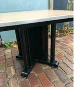 Van Blerck Koffietafel, salontafel Hoffmann Gispen, Ophalen, Metaal, Gebruikt, 50 tot 100 cm