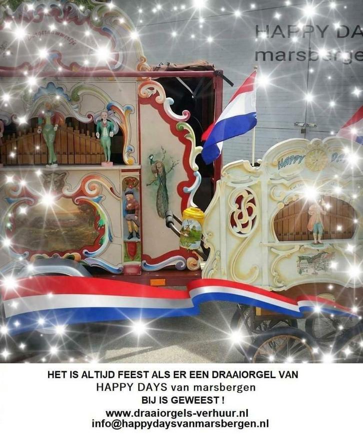 Draaiorgel verhuur, Diensten en Vakmensen, Muzikanten, Artiesten en Dj's, Overige artiesten