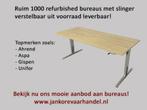 1000 refurbished bureaus (slinger) uit voorraad leverbaar, Gebruikt, Ophalen of Verzenden, Bureau, Overige plaatsen