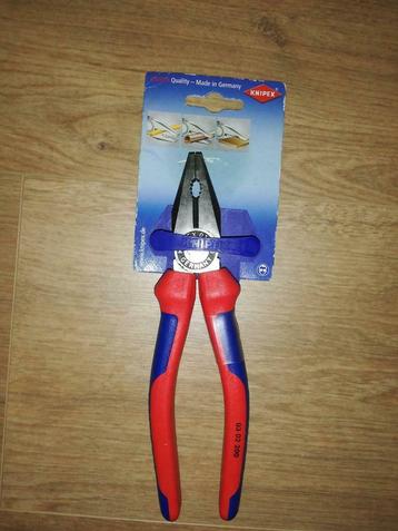 Knipex Combinatietang 03 02 200 gepolijst met tweekleurige m beschikbaar voor biedingen