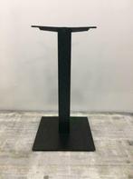 Tafelonderstel metaal met vierkante voet kleur zwart tafels, Tafelpoot, Minder dan 50 cm, Vierkant, Nieuw
