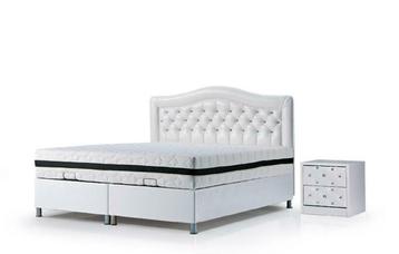 Diamond Swarovski Boxspring met opbergruimte compleet+matras beschikbaar voor biedingen