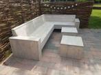 Lounge hoekbank steigerhout., Tuin en Terras, Nieuw, Ophalen of Verzenden, Hocker, Steigerhout