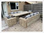 Steigerhouten TUINMEUBELEN Tuinset Loungebank Tuinbank Tuin, Verzenden, Steigerhout, Nieuw, Eettafel
